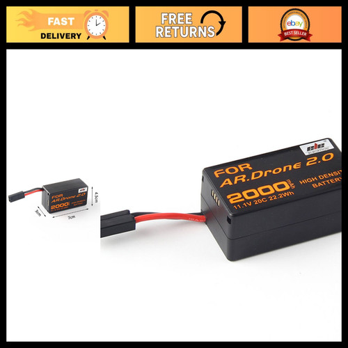 2000mah rechargeable - 2000mah, 11.1v